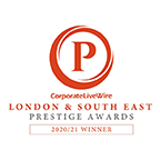 Quirks Car Company won 2021 London & South East England Prestige Awards — Luxury Car Dealership of the Year award